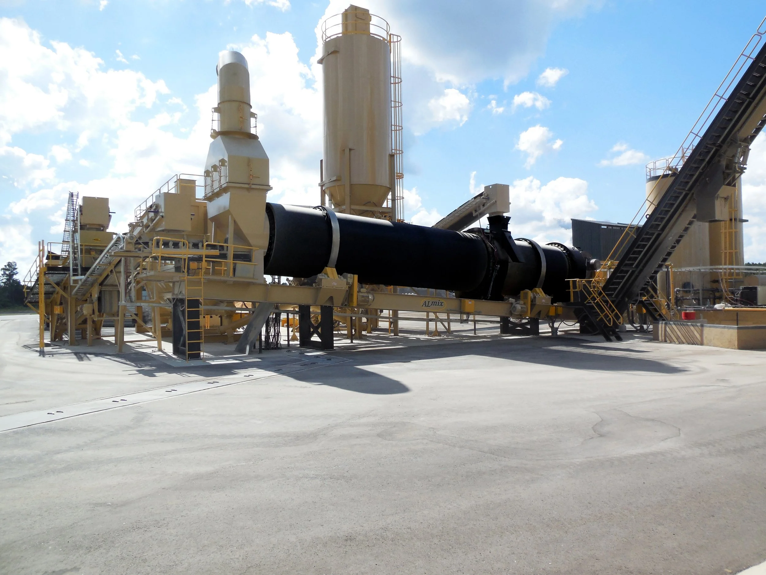 The UF Series Drum Mixer — ALmix - Asphalt Equipment Company